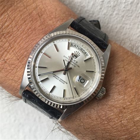 1803 white gold rolex|Rolex 1803 day date 36.